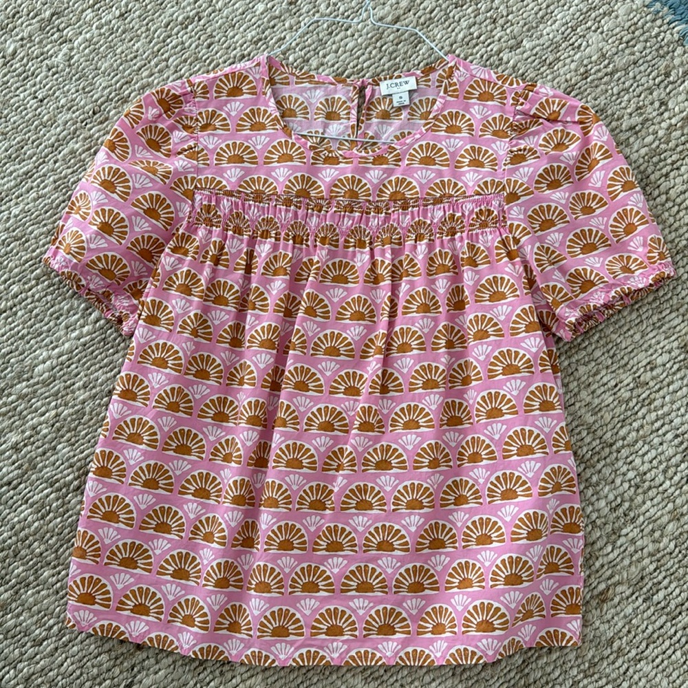 JCrew size small woman’s blouse worn 1 time